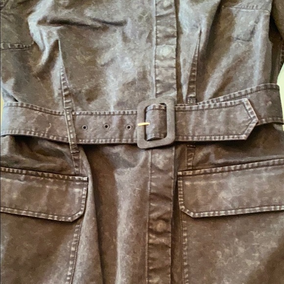 & Other Stories Denim Snap Front Button Dress SZ 6 - Picture 6 of 9